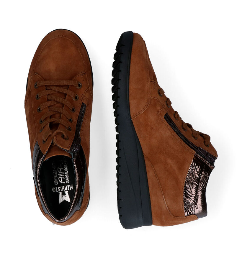 Mephisto Ianie Chaussures basses en Cognac en daim (298108)