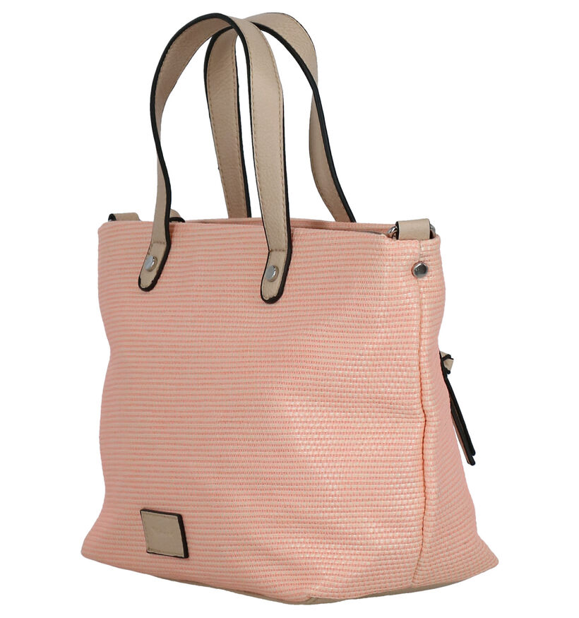 Tamaris Anja Sac à main en Rose en textile (269497)