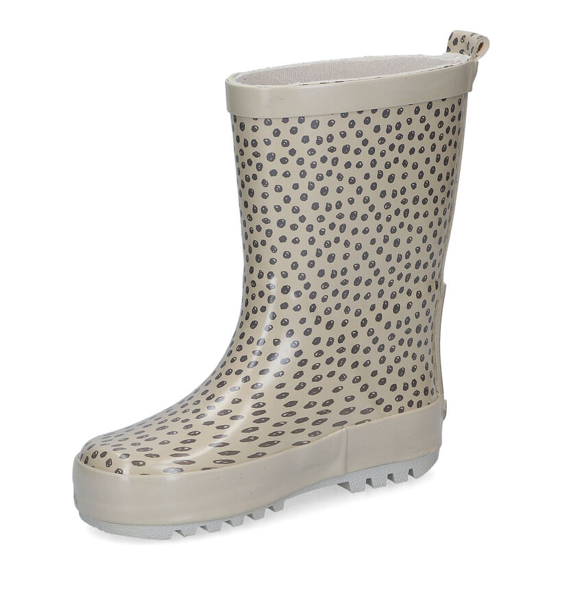 Go Banana's Swann Bottes de pluie en Beige pour filles (315340) - pour semelles orthopédiques