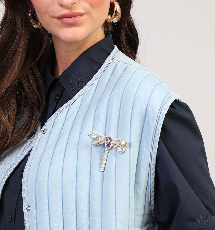 Orfeo Lali Veste courte sans manches en Bleu pour femmes (358547)