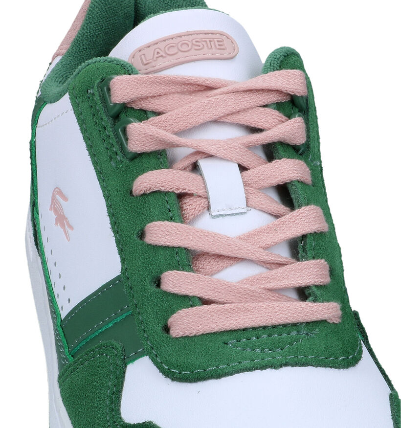 Lacoste T-Clip Baskets en Vert pour femmes (322614)