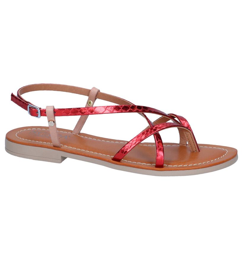 Oranje Sandalen Scapa in leer (246109)