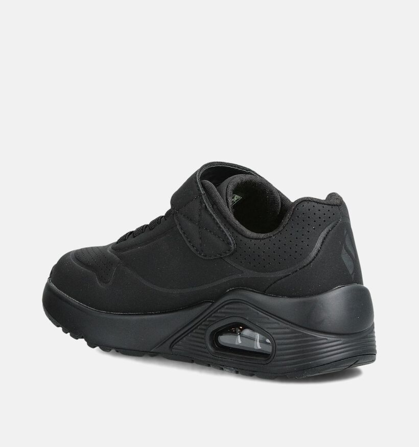 Skechers Uno Air Blitz Baskets basses en Noir pour filles, garçons (360973) - pour semelles orthopédiques