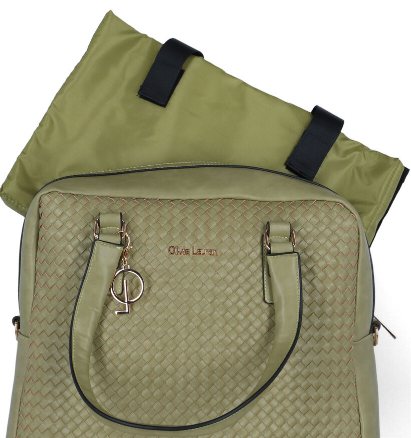 Olivia Lauren Sofia Sac à roulettes en Vert Kaki pour femmes (349650)