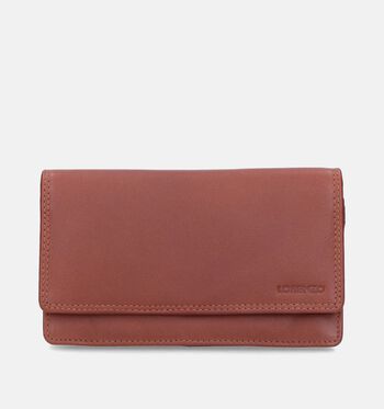 Euro-Leather Portemonnees Cognac