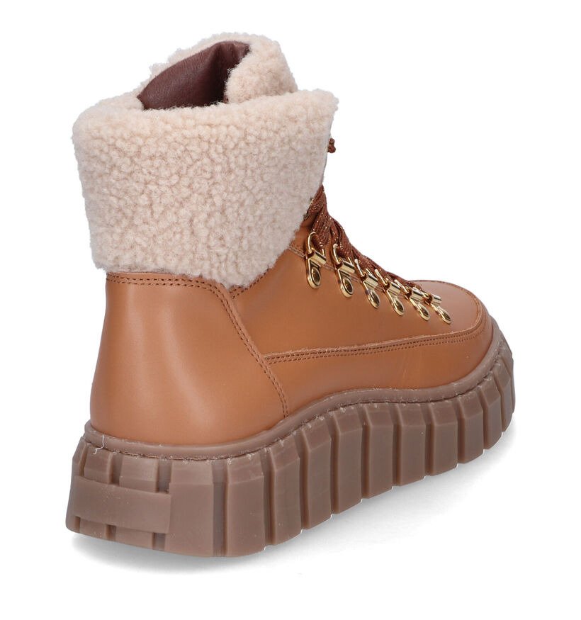 Scapa Ecru Sneakers voor dames (317182) - geschikt voor steunzolen
