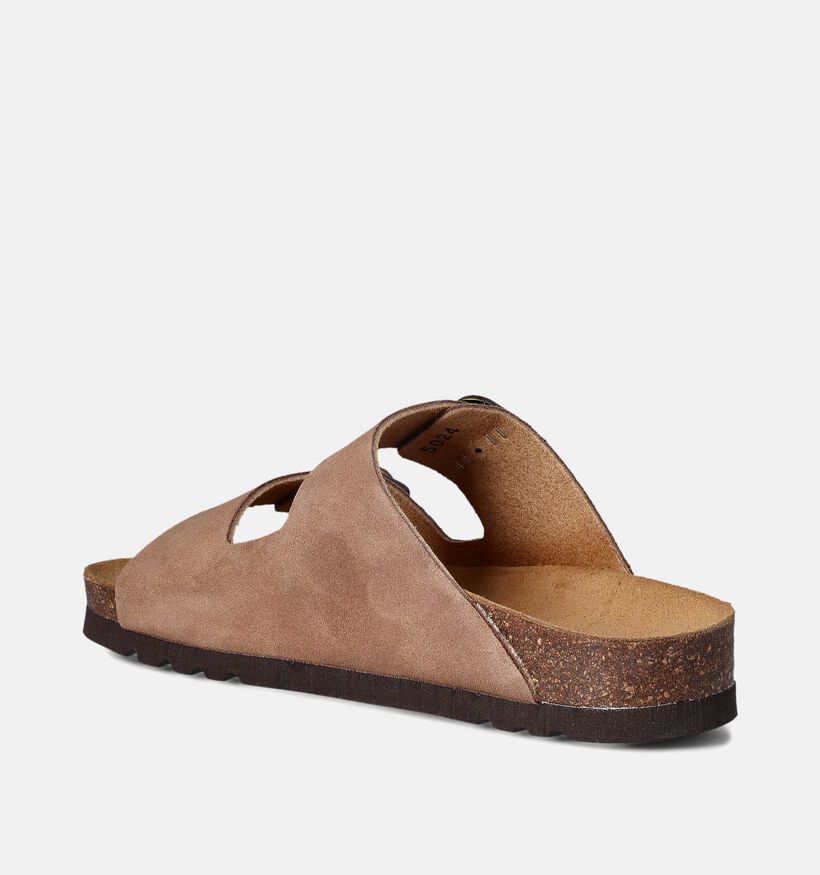 Scholl Josephine Taupe Slippers voor dames (357565)