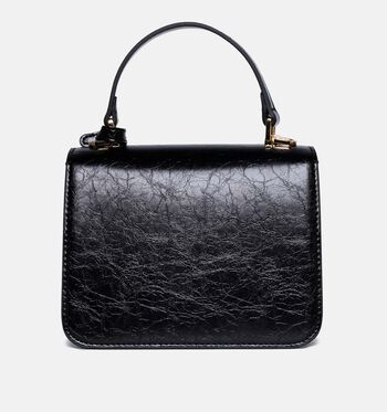 Laurent David Crossbody tassen Zwart/Bordeaux