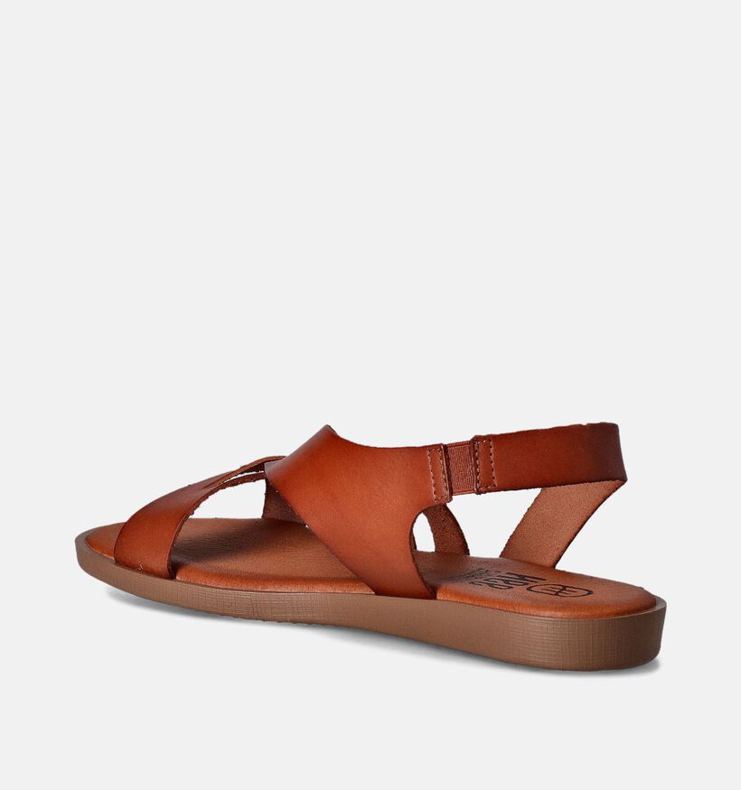 Hee Cognac Sandalen voor dames (353613)