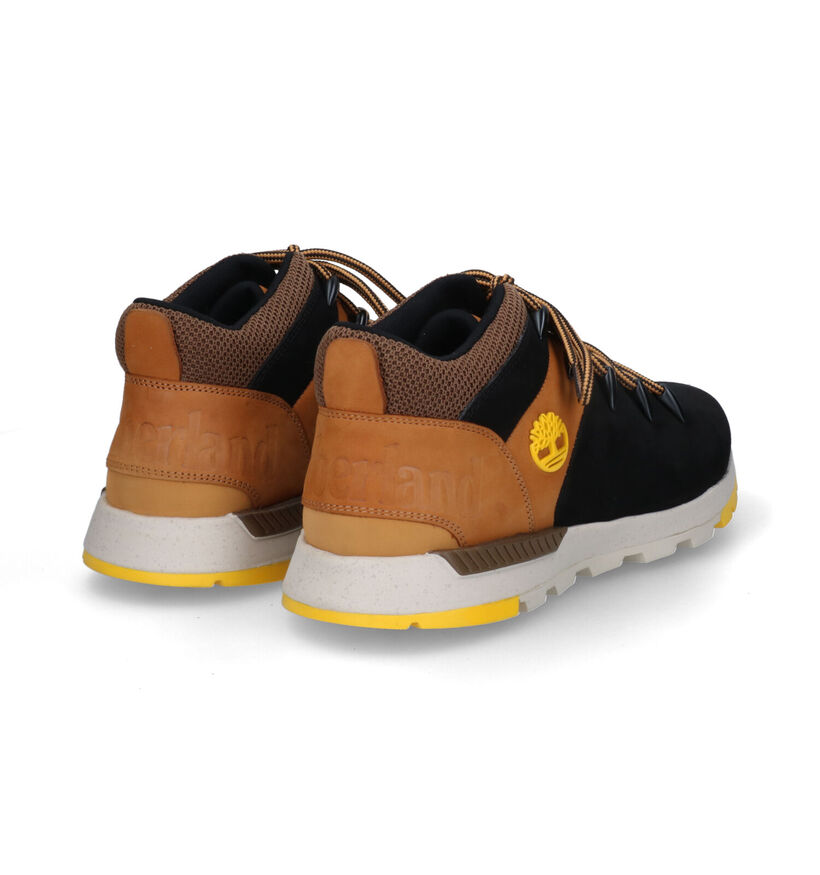 Timberland Sprint Trekker Mid Zwarte Bottines voor heren (344956) - geschikt voor steunzolen
