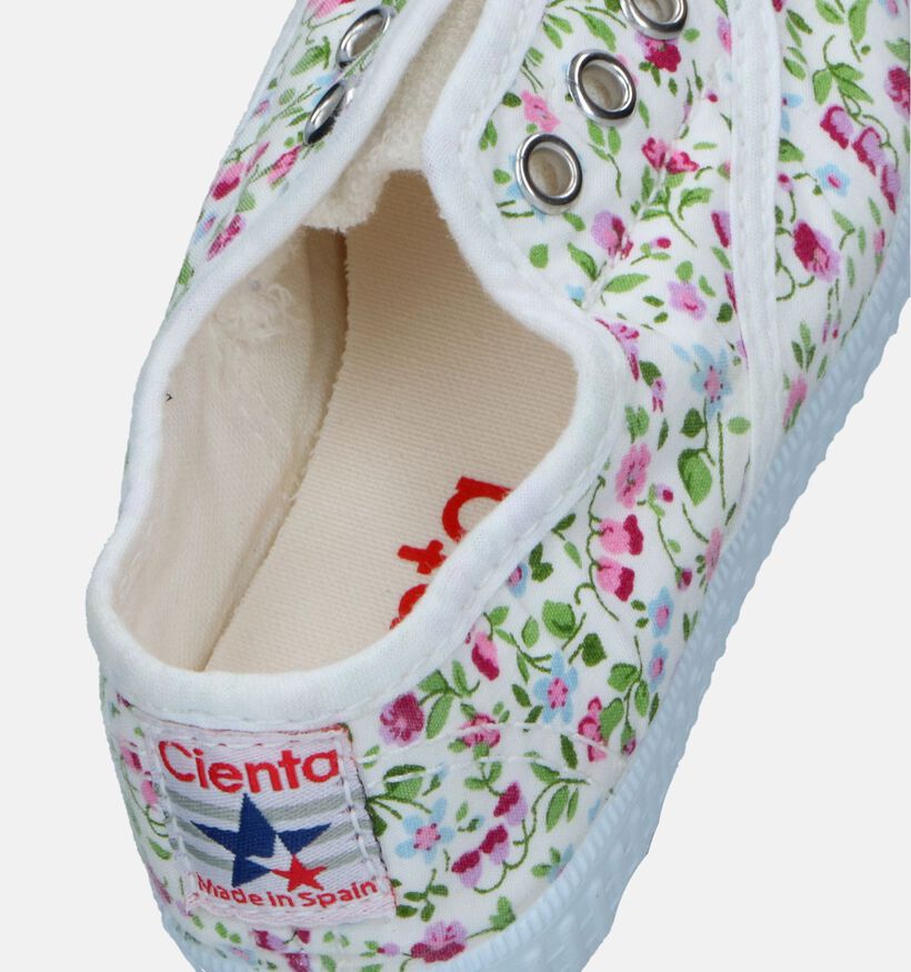 Cienta Slip-ons en Blanc pour filles (348702) - pour semelles orthopédiques