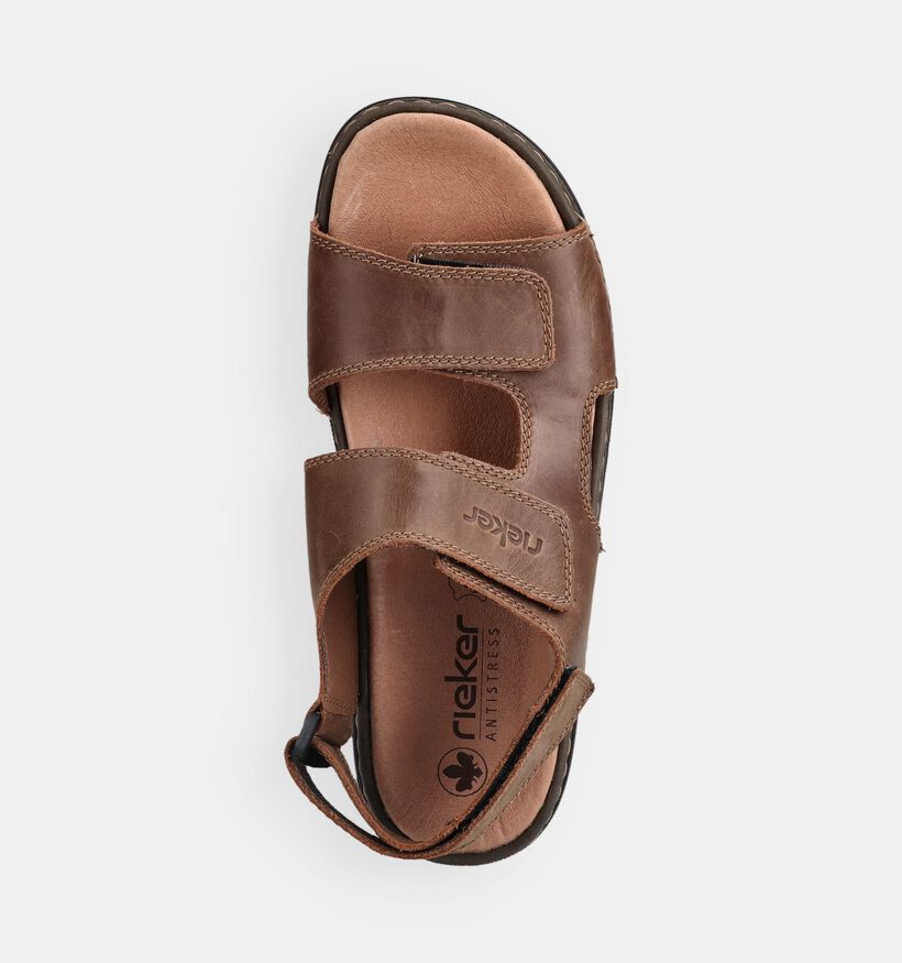 Rieker Sandales en Marron pour hommes (370507)