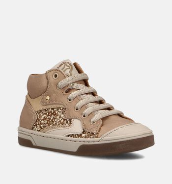 STONES and BONES Chaussures hautes Beige/Rose