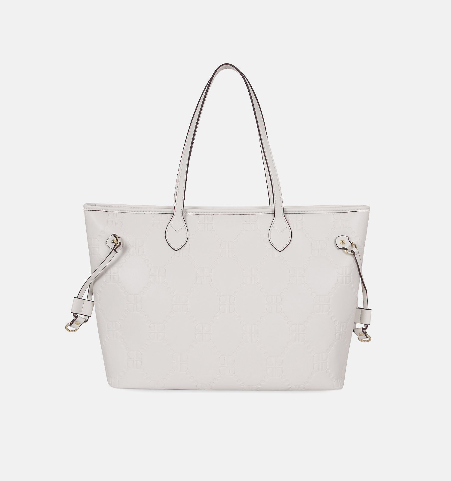 Laurent David Emma 887 Witte Shopper tas Dames Shoppers Online op TORFS.BE