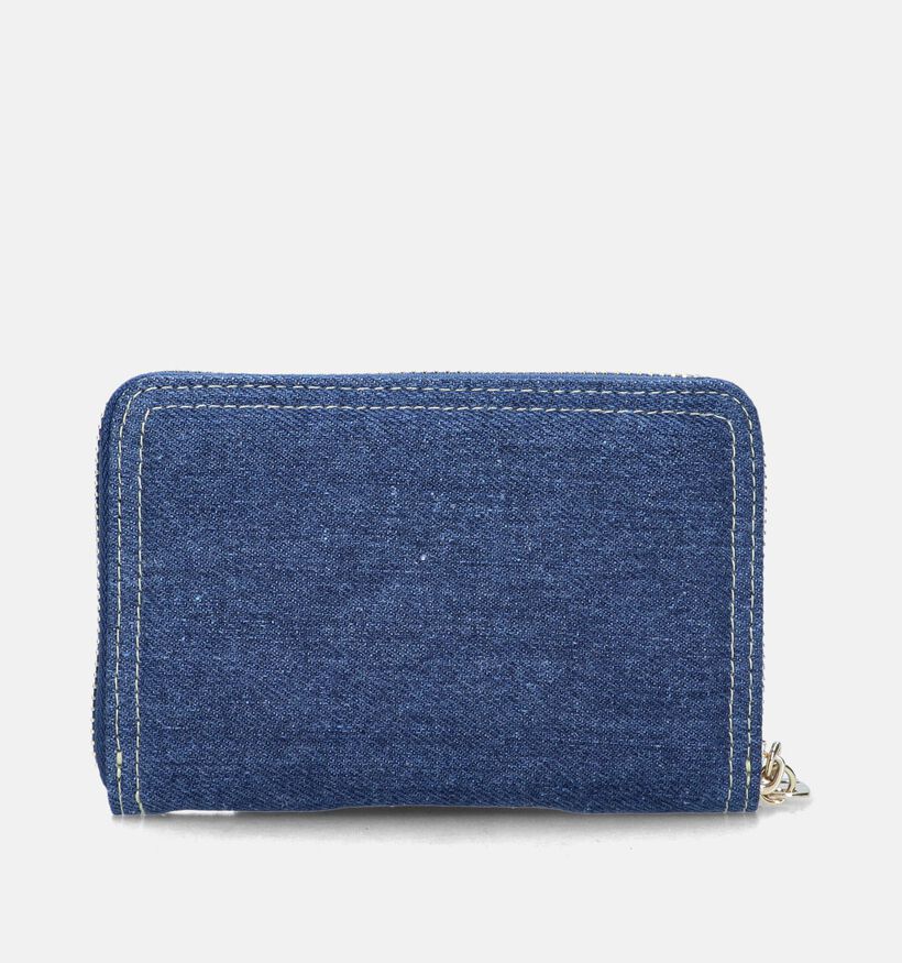 Laurent David Jeans Blauwe Ritsportemonnee voor dames (349759)