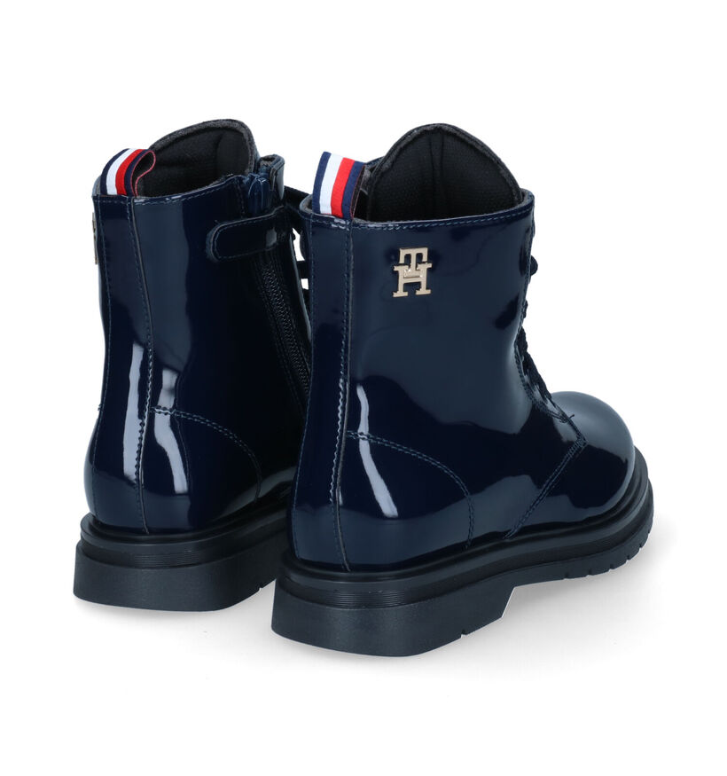 Tommy Hilfiger Bottines robustes en Bleu foncé pour filles (312052)