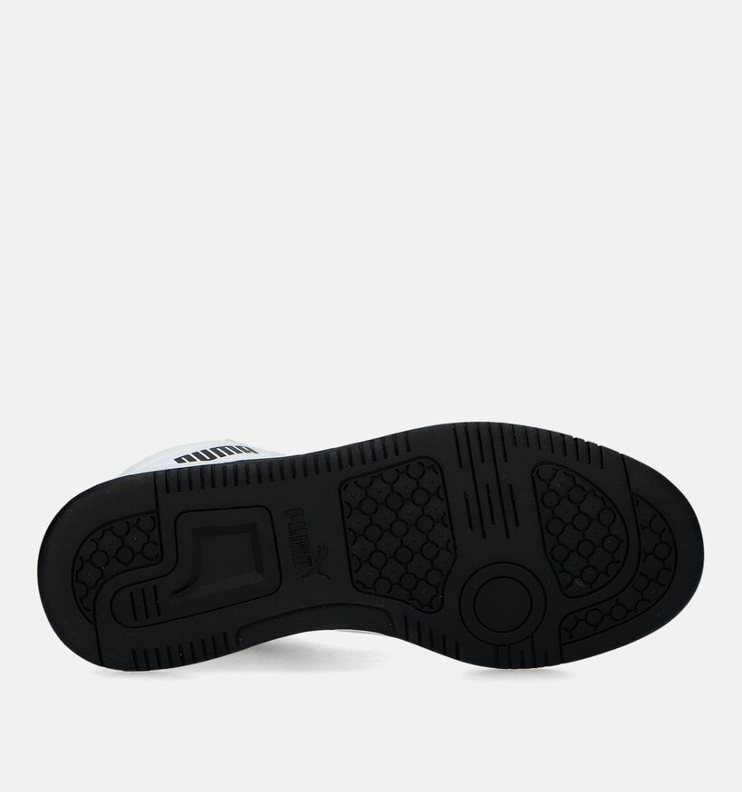 Puma Rebound v6 Witte sneakers voor meisjes, jongens (346446)