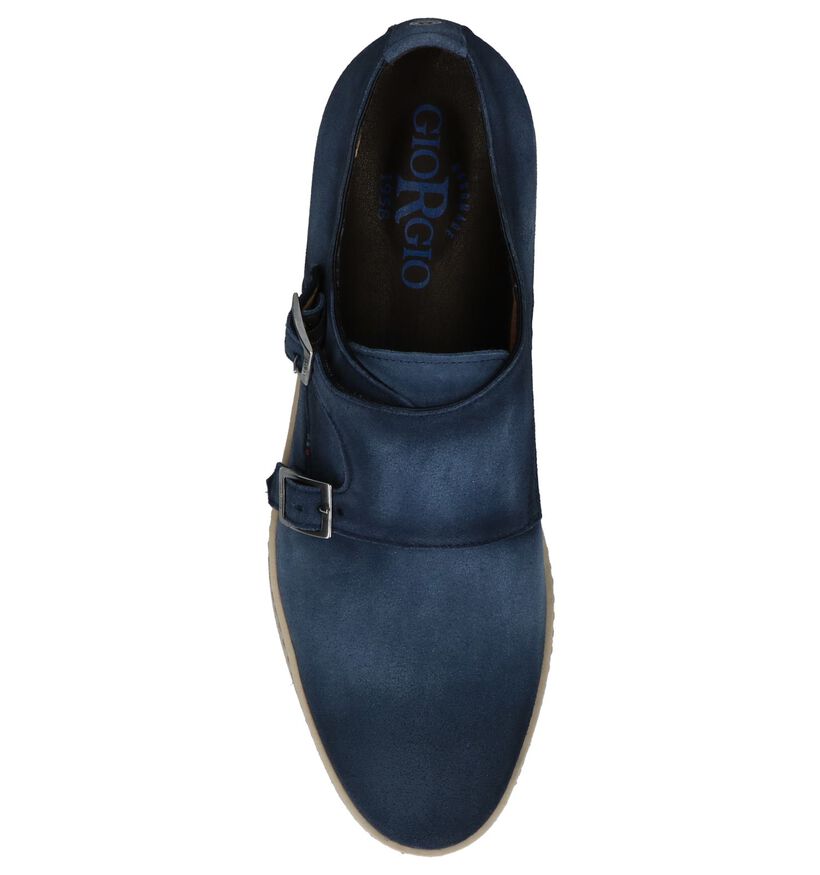 Giorgio Chaussures slip-on  (Bleu foncé), , pdp