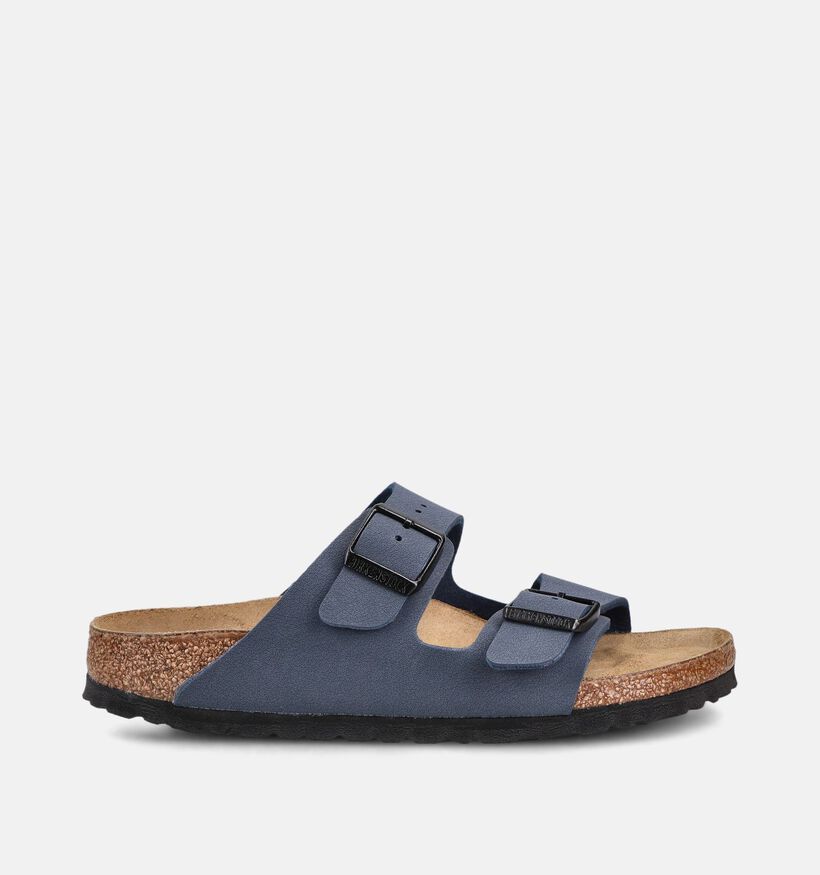 Birkenstock Arizona Blauwe Slippers voor jongens, meisjes (368290)