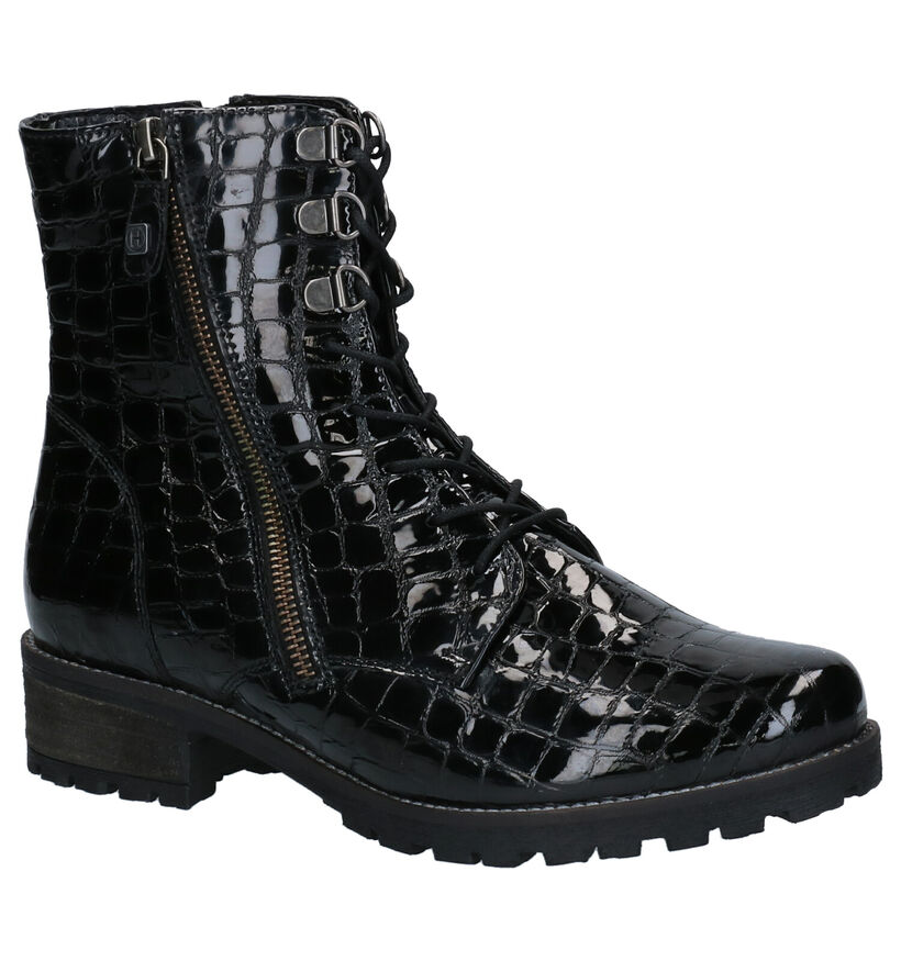 Helioform Bottines en Noir en cuir (262415)