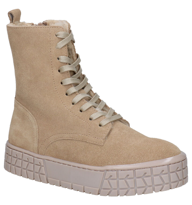 Hip Beige Bottines in daim (296847)