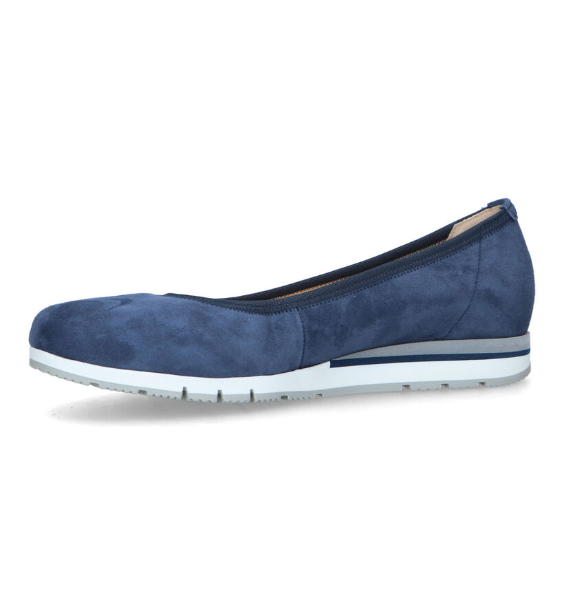 Gabor OptiFit Ballerines en Bleu pour femmes (323235) - pour semelles orthopédiques