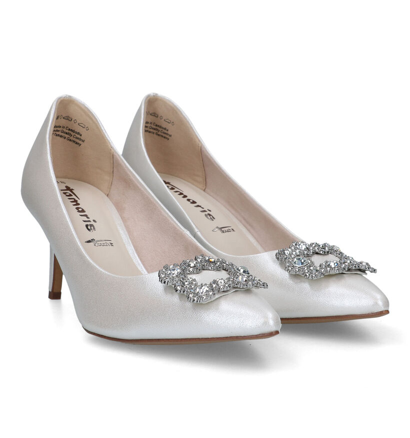 Tamaris Witte Pumps voor dames (320501)