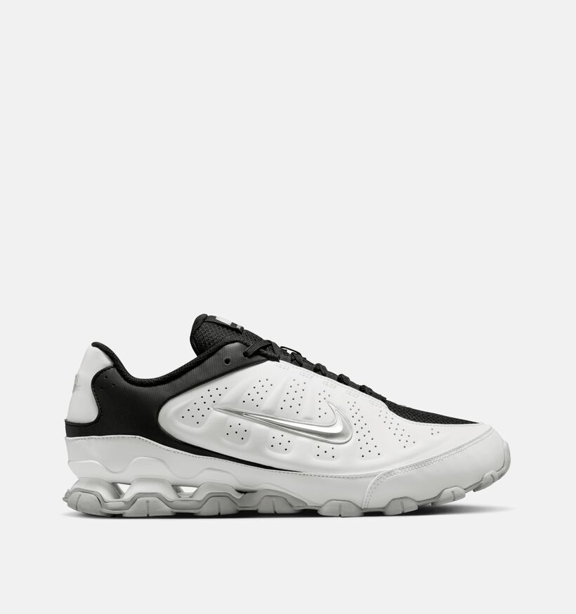 Nike Reax TR Baskets en Blanc/Noir pour hommes (373044) - pour semelles orthop&eacute;diques
