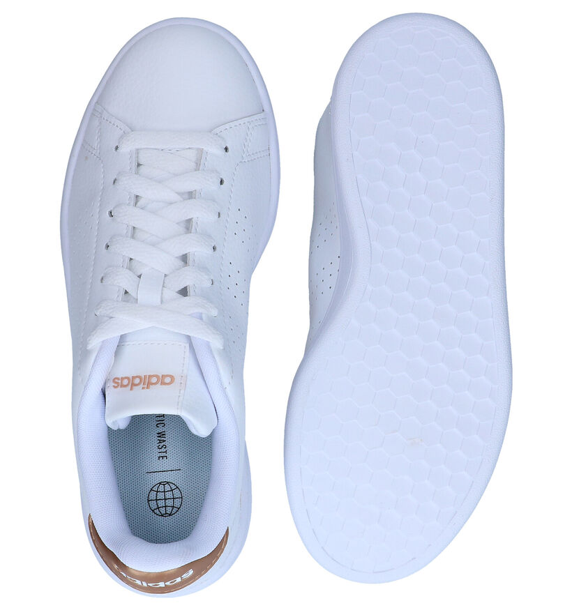 adidas Advantage Baskets en Blanc pour femmes (341435)