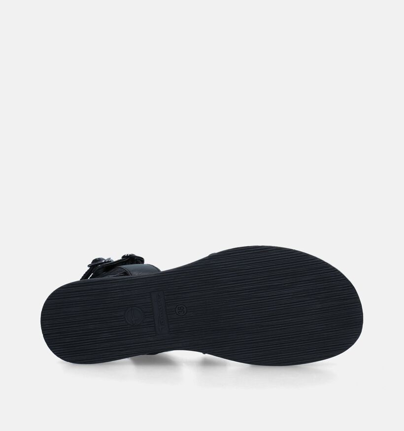 Tamaris Zwarte Sandalen Met Sleehak voor dames (338276)