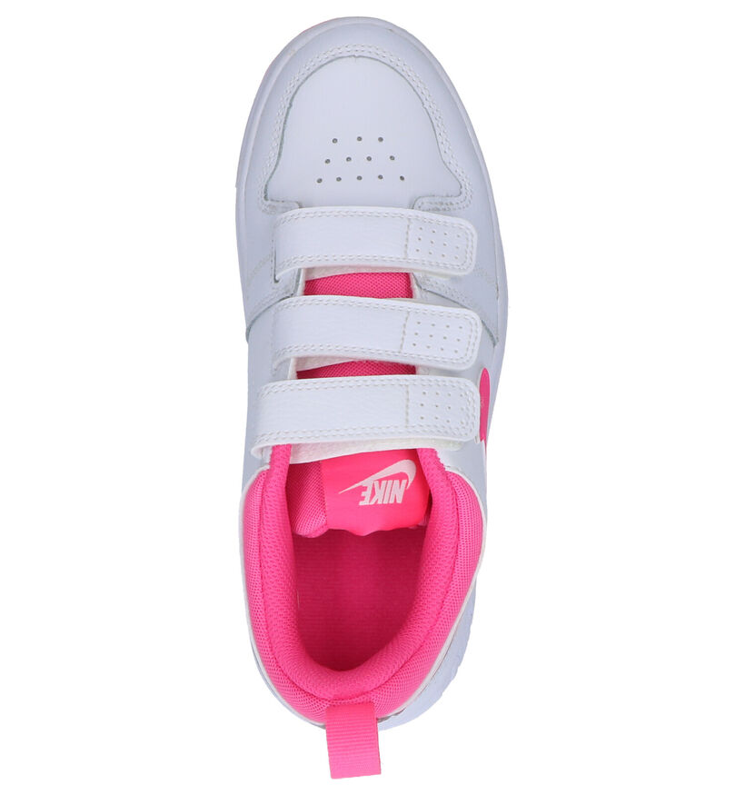 Nike Pico 5 Baskets en Blanc en cuir (253958)