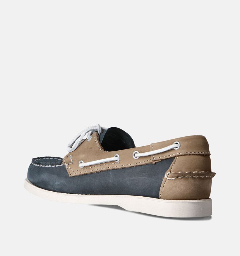 Sebago Dockside Portland Blauwe Bootschoenen voor heren (353796)
