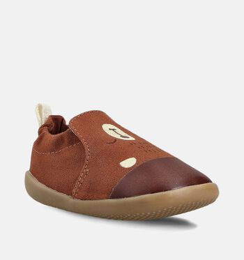 Bobux Chaussons bébé Cognac