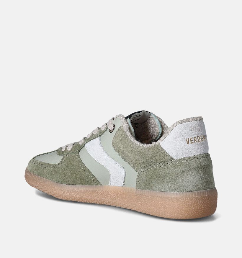 Verbenas Sora Sauvage Baskets casual en Vert kaki pour femmes (362338) - pour semelles orthopédiques