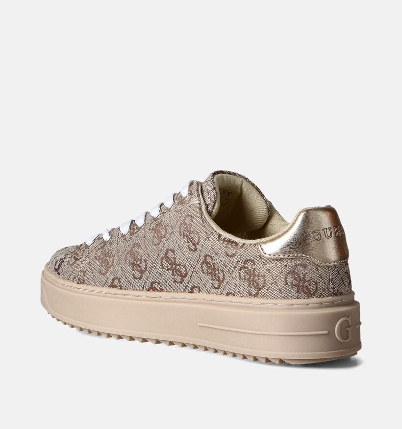 Guess Denesa 12 Baskets en Or pour femmes (353386) - pour semelles orthopédiques