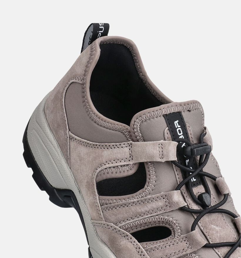 Pius Gabor Grijze Gesloten Sandalen voor Steunzolen voor heren (370321) - geschikt voor steunzolen