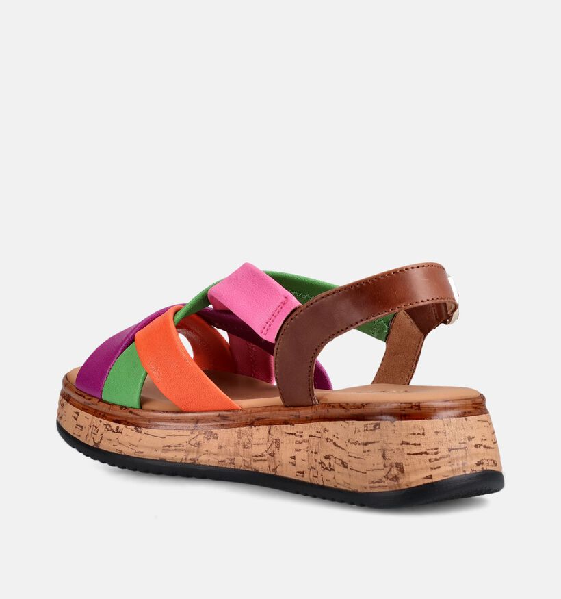 Gabor Roze/Multi Sandalen voor dames (371282)