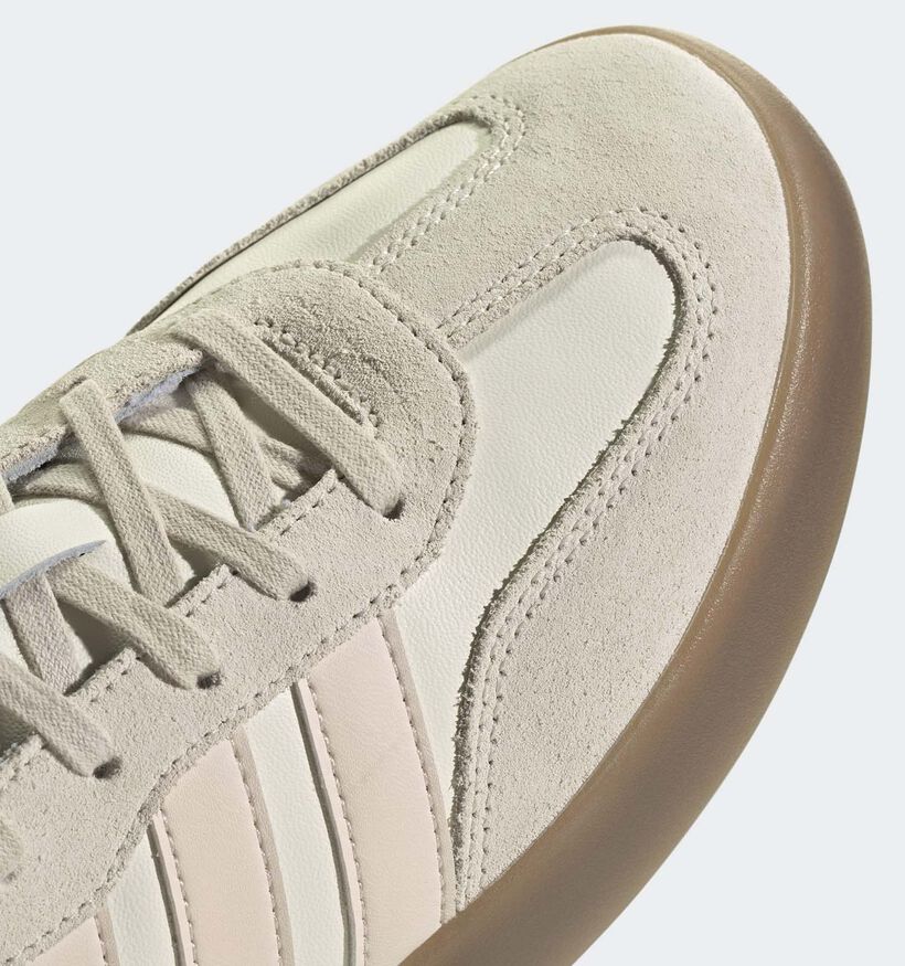 adidas Barreda Decode Lux Baskets en Ecru/Rose pour femmes (365412) - pour semelles orthopédiques