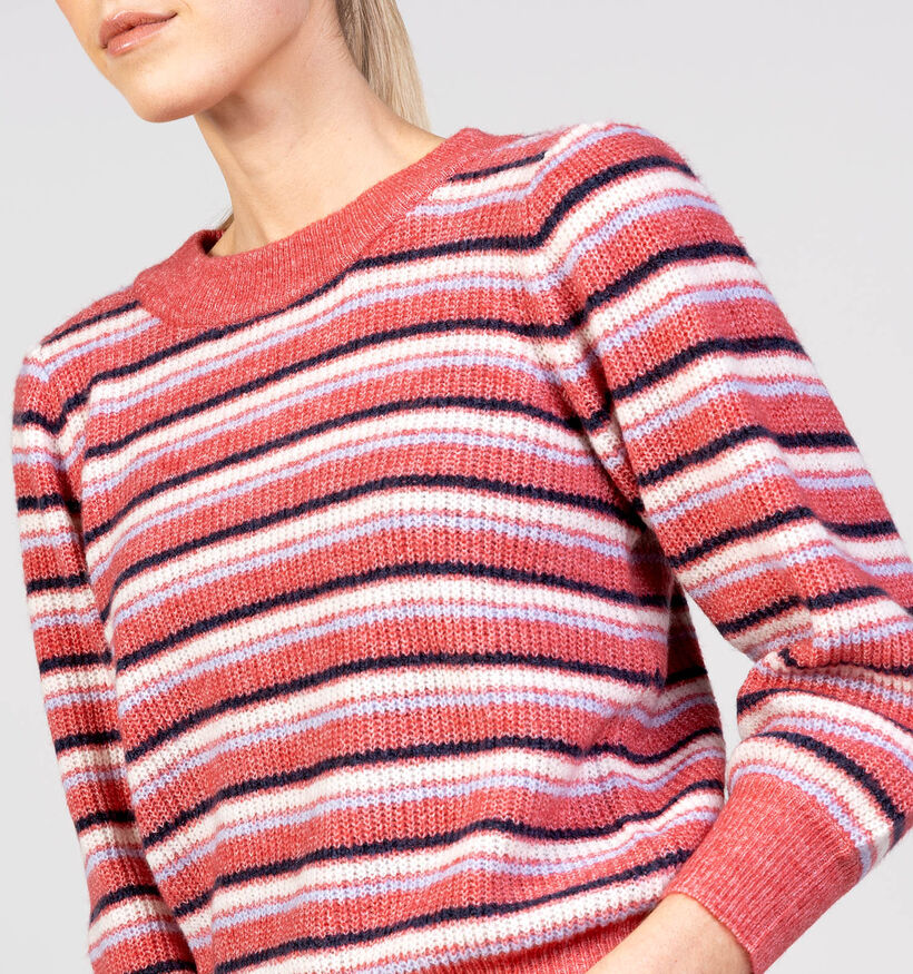 Vero Moda Vigga Pull en Rouge pour femmes (367218)