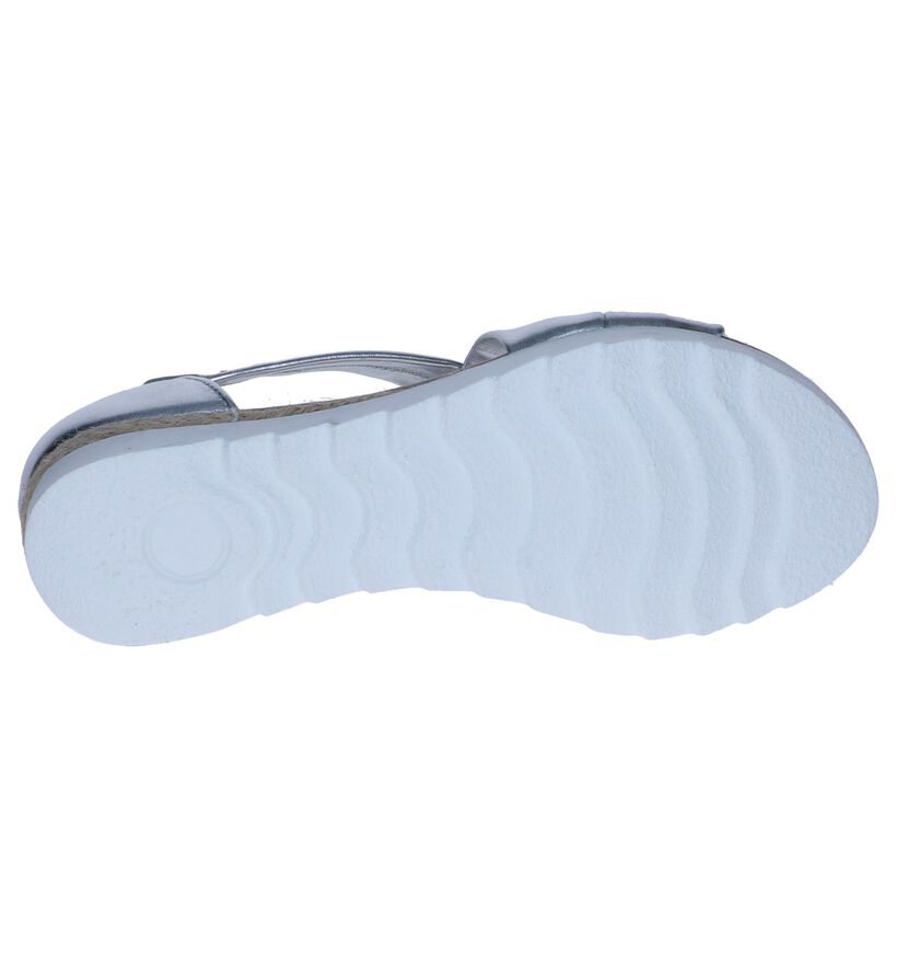 Zilveren Sandalen Gabor Comfort in leer (245575)