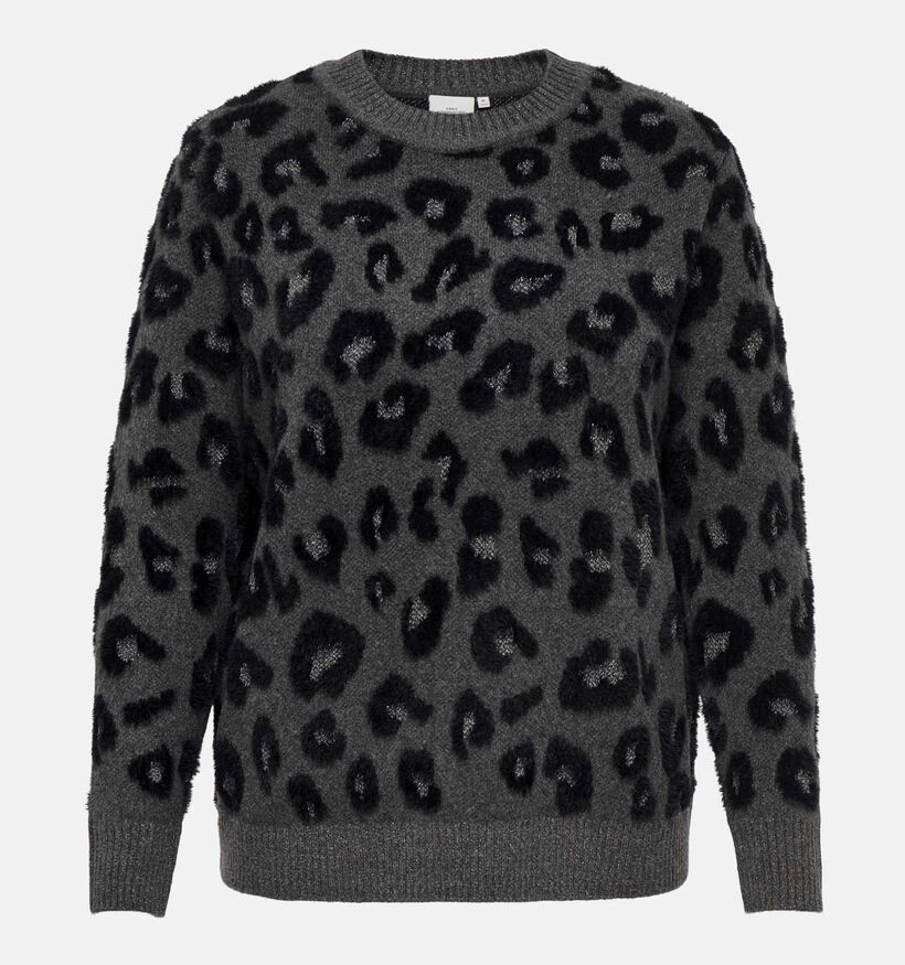ONLY Carmakoma Sara Pull en Gris pour femmes (347707)