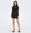JDY Nancy Mini Zwarte Tweed Rok voor dames (332475)