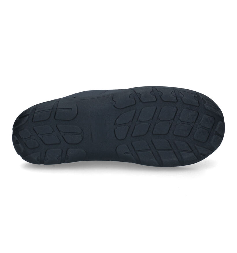 BBS Pantoufles ouvertes en Noir en textile (331482)