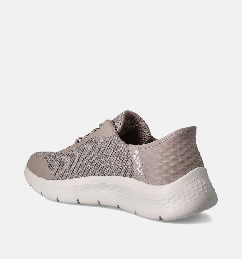 Skechers Go Walk Taupe Slip-ins voor dames (350360)