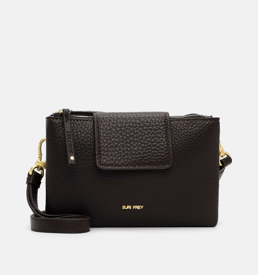 Suri Frey Sac port&eacute; crois&eacute; en Brun fonc&eacute; pour femmes (379137)