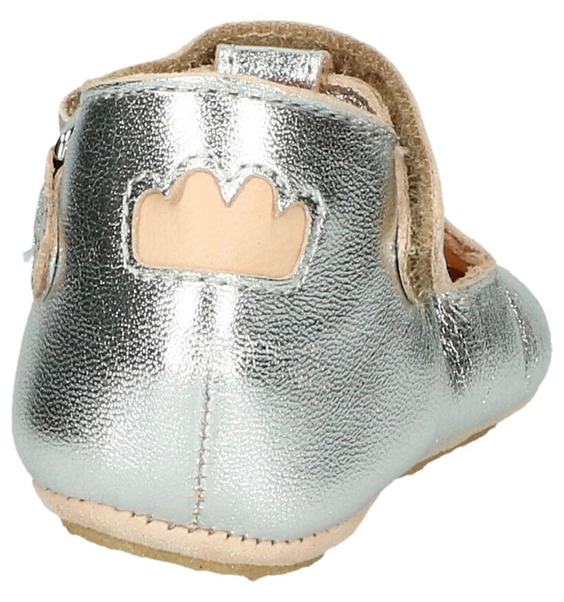 Zilveren Babyschoentjes Easy Peasy Lillyp in leer (251342)