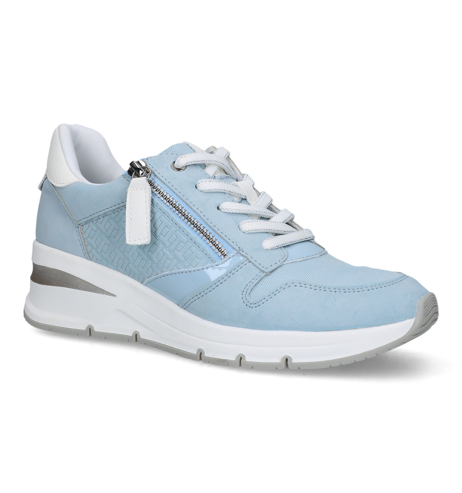 Tamaris blauwe sneakers 2025