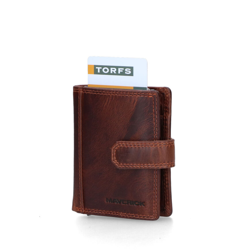 Maverick Porte-carte en Marron pour hommes (341256)