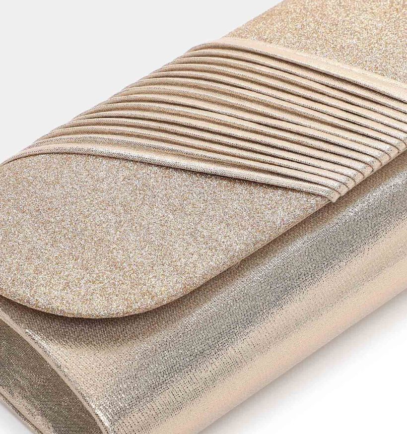 Tamaris Amalia Plissee Gouden Clutch met Riem voor dames (371299)