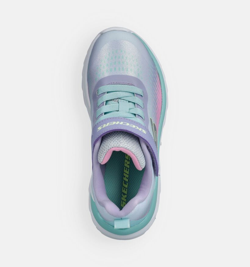 Skechers Boundless Blauwe Lage Sneakers voor meisjes (367520)